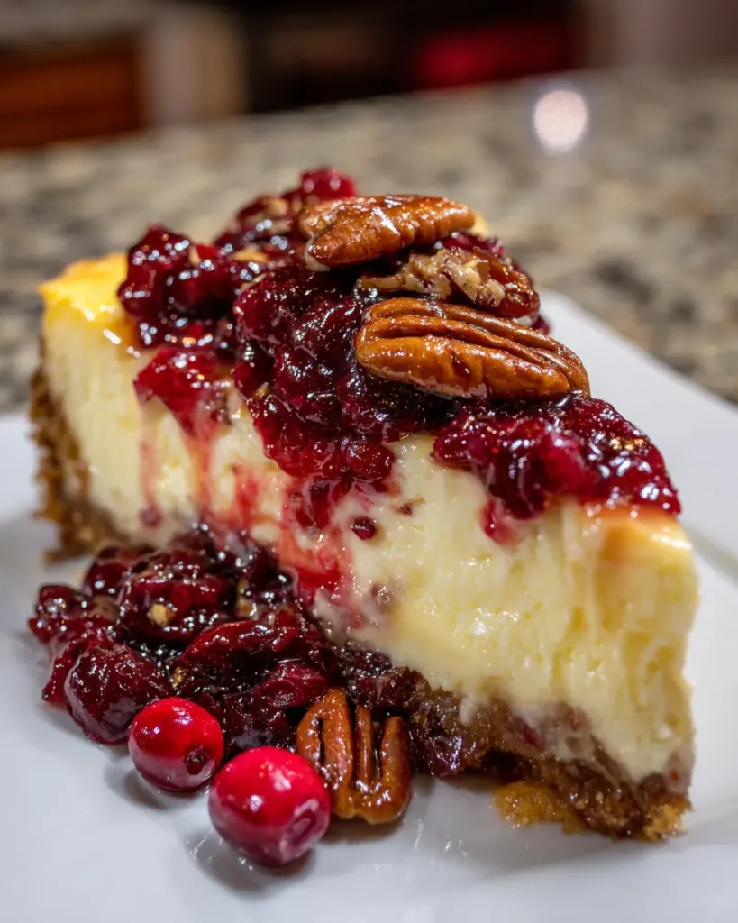 Cranberry Pecan Cheesecall