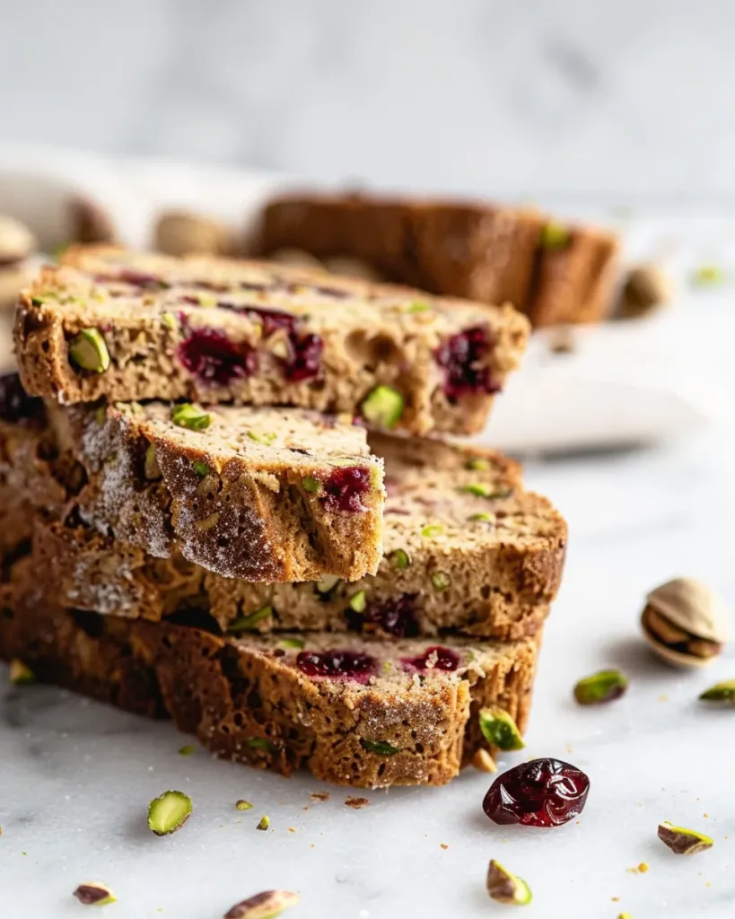 Cranberry Pistachio Biscotti