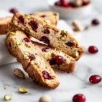 Cranberry Pistachio Biscotti