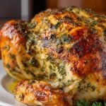 Garlic Herb Butter Roast Turkey