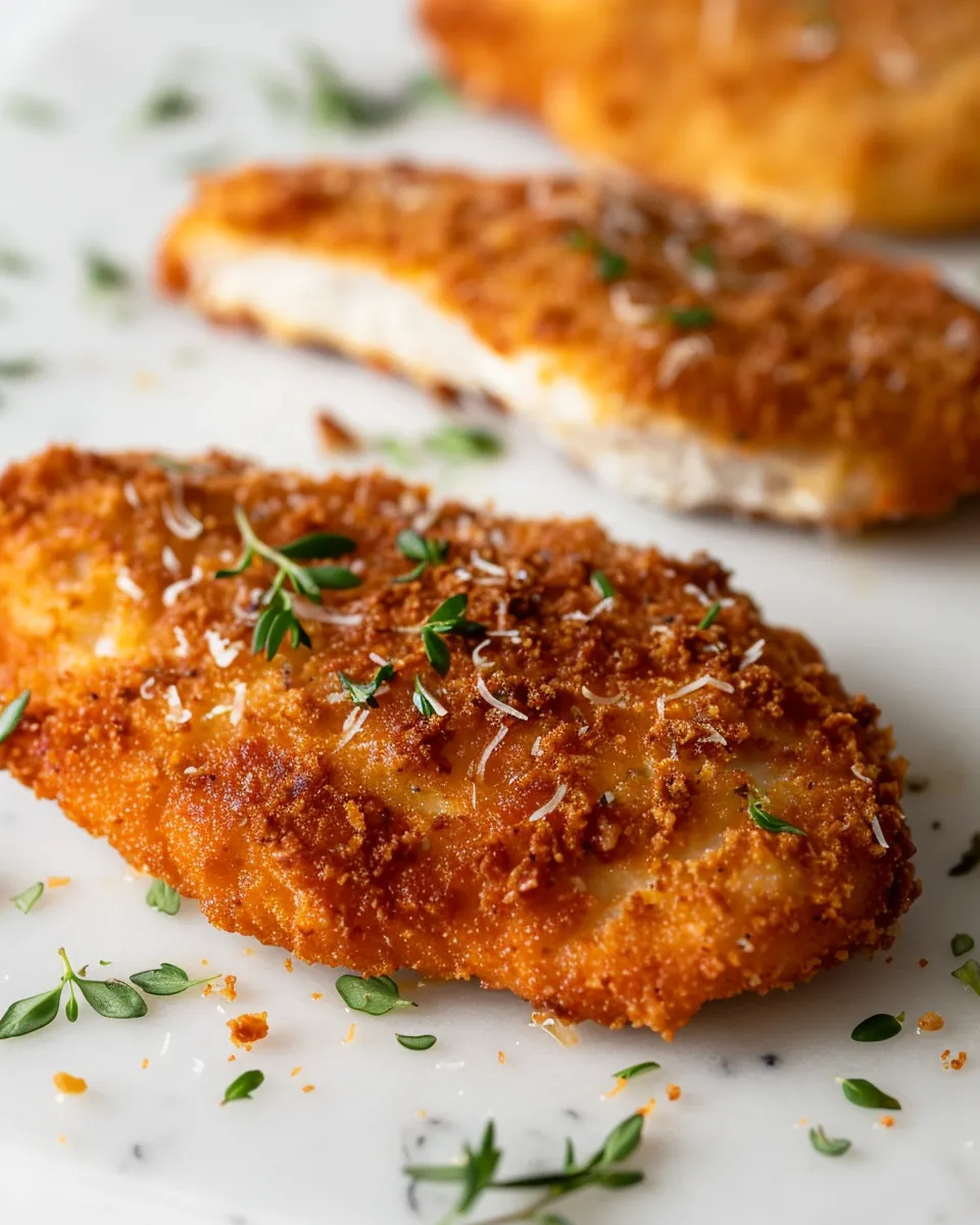 Parmesan Crusted Chicken Easy Delicious MUSTTRY 5 Parmesan Crusted Chicken upscaled 68db2cbfc19be