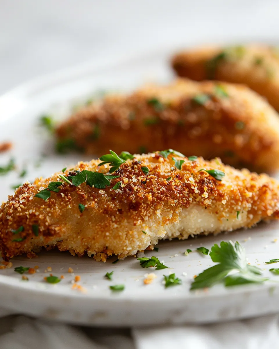 Parmesan Crusted Chicken Easy Delicious MUSTTRY 4 Parmesan Crusted Chicken upscaled 68db2d3790853