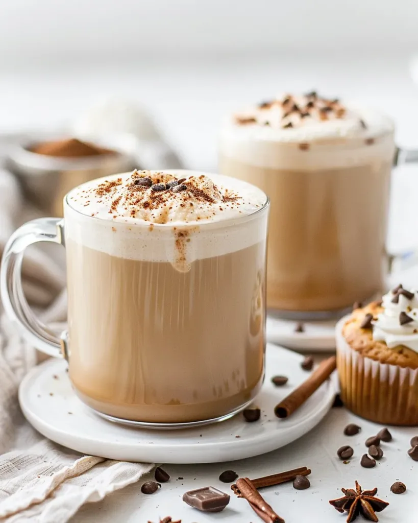 Rich And Creamy Chocolate Chai Dirty Latte