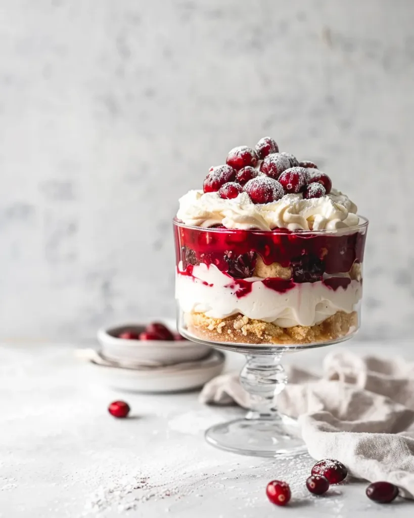 Showstopper Cranberry Trifle
