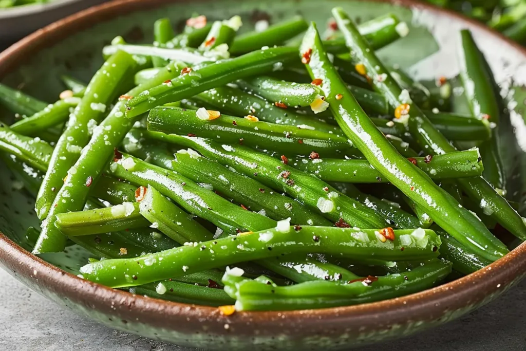 Buttery Garlic Green Beans