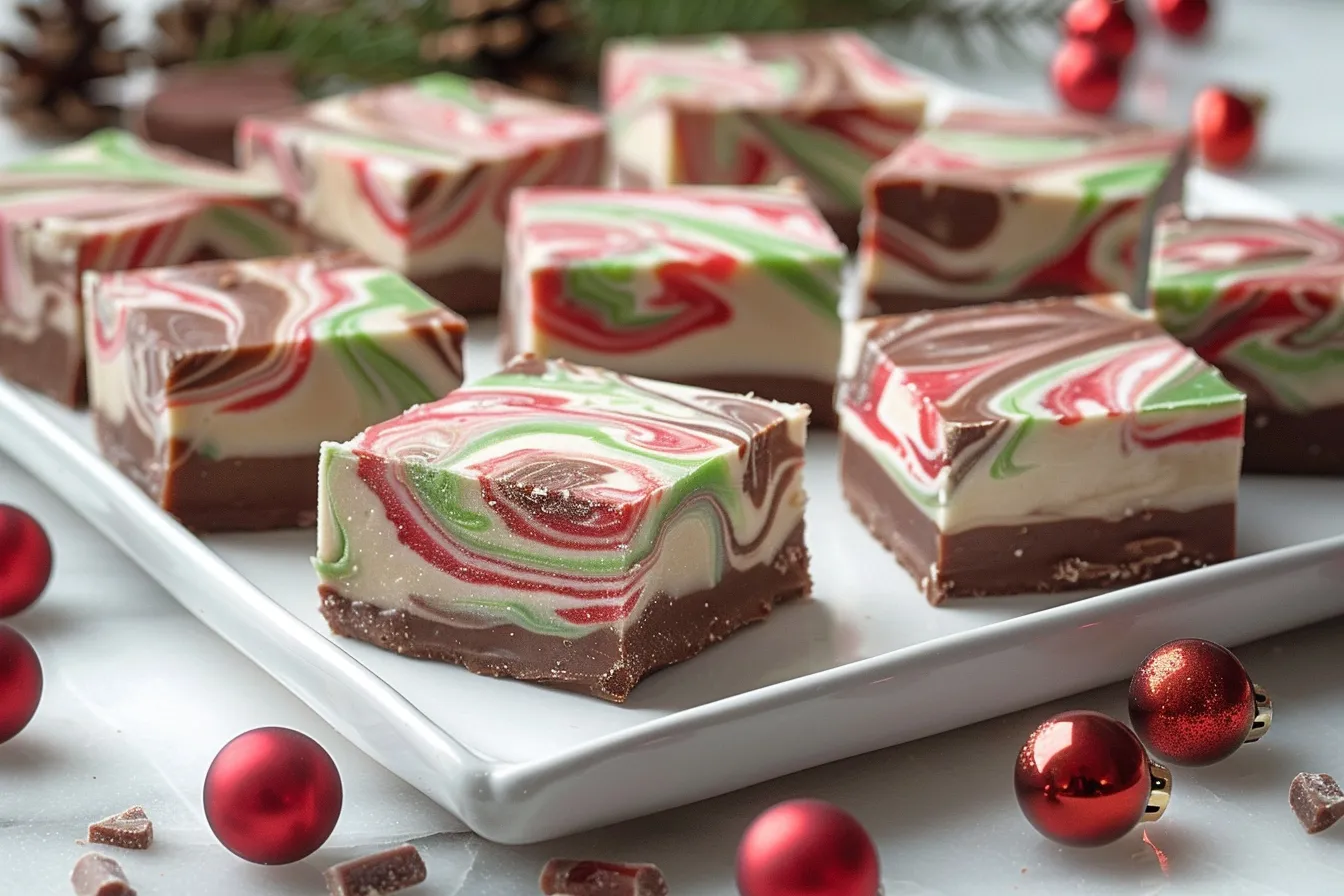 3 Ingredient Christmas Swirl Fudge upscaled 68fe6833dc97e