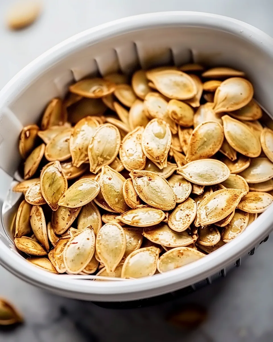Air Fryer Pumpkin Seeds Super Easy Delicious Recipe 4 Air Fryer Pumpkin Seeds upscaled 68e3042b5e1bd