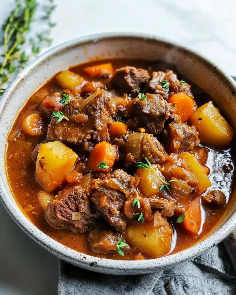 Autumn Harvest Beef Stew