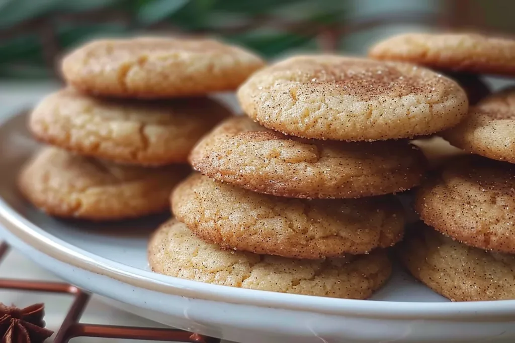 Chai Snickerdoodle Cookies