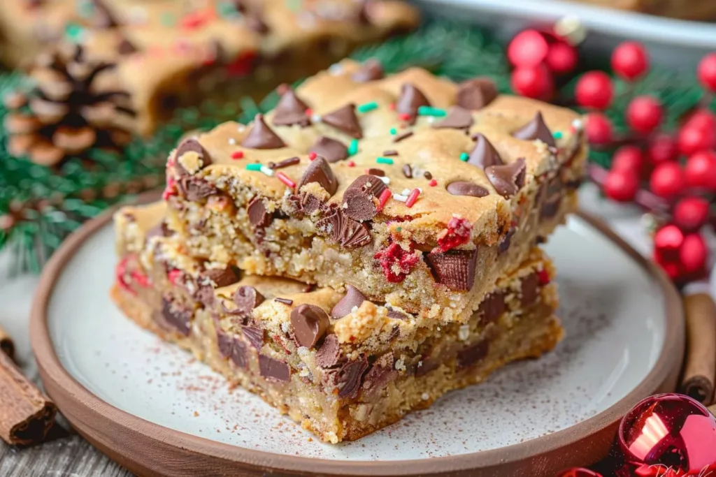 Christmas Cookie Bars