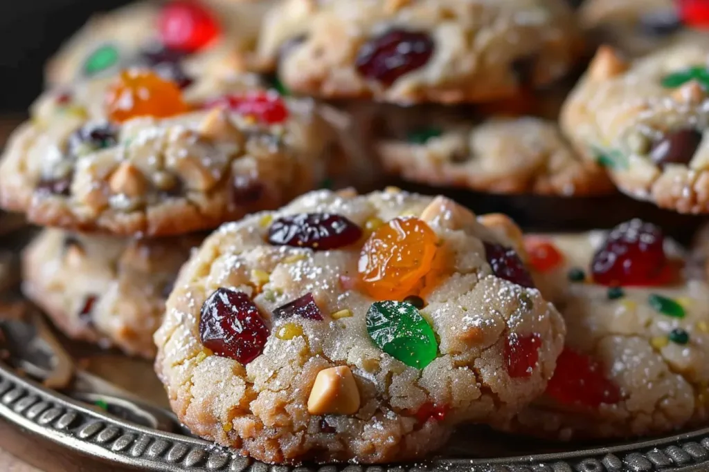 Christmas Fruitcake Cookies