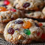 Christmas Fruitcake Cookies