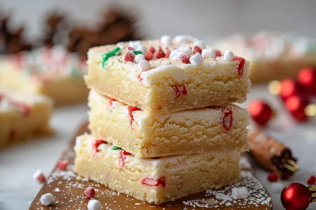 Christmas Sugar Cookie Bars
