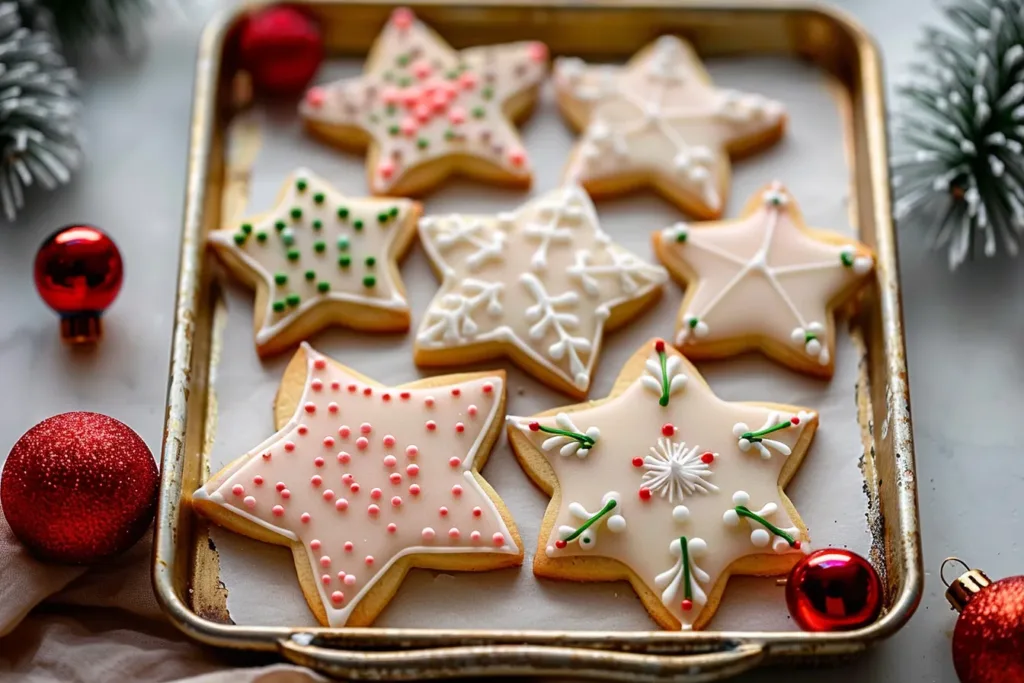 Christmas Sugar Cookies Recipe with Easy Icing