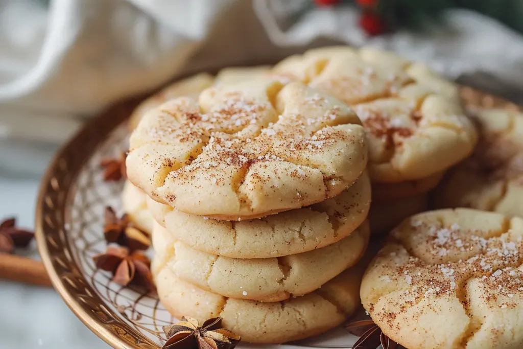 Classic Eggnog Sugar Cookies