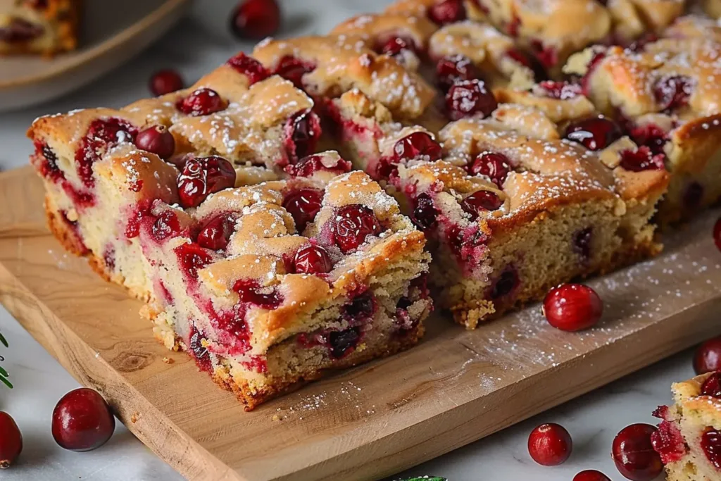 Cranberry Christmas Cakea