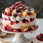 Curtis Stone’s Christmas pavlova trifle