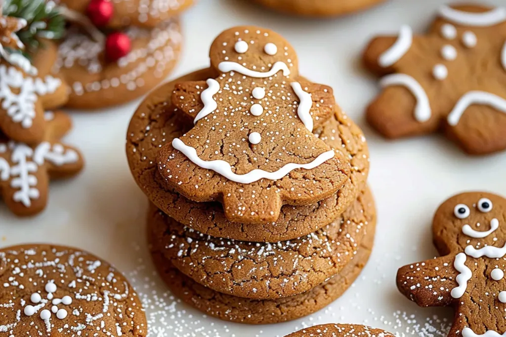 EASY SOFT GINGERBREAD COOKIES
