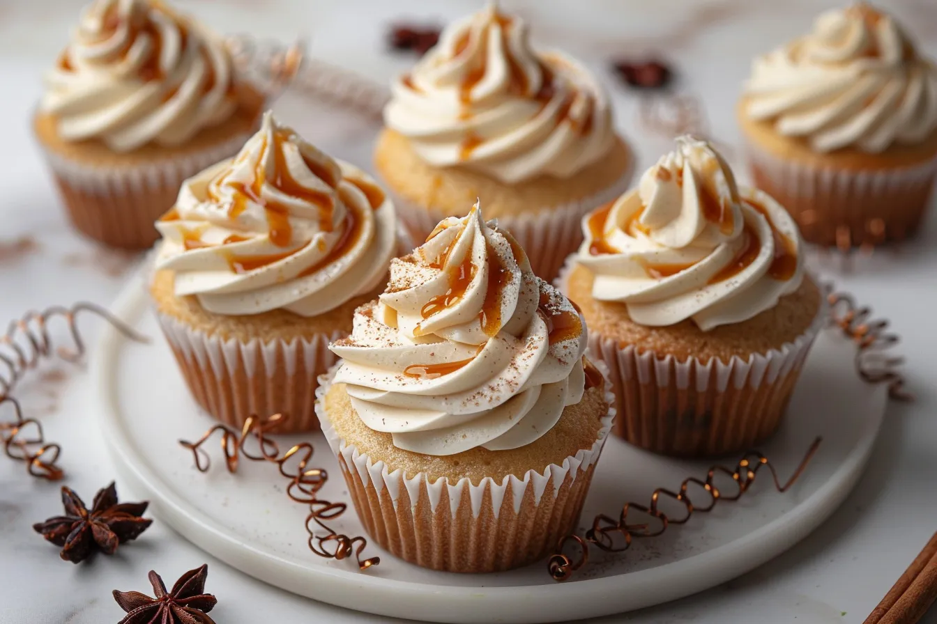 Eggnog Cupcakes with Caramel upscaled 68f2d4875abe9