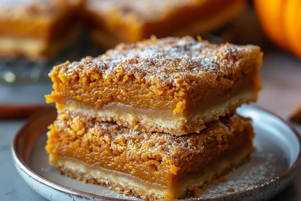 Gluten-Free Pumpkin Pie Bars