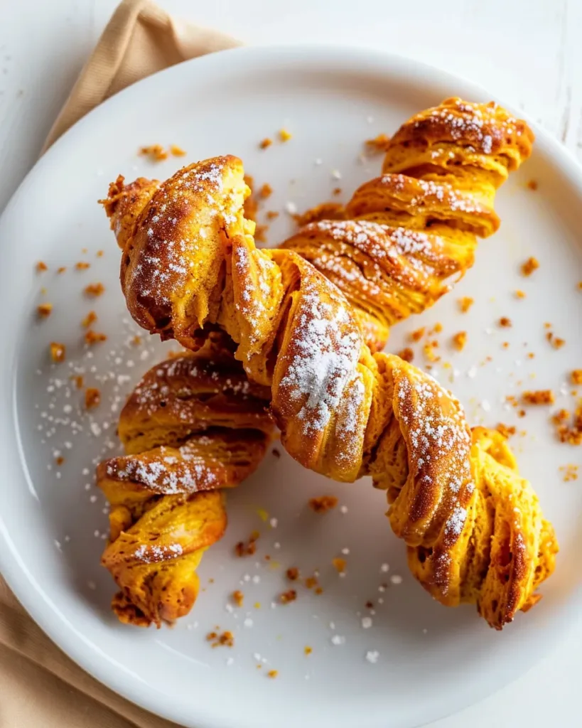 PUMPKIN PIE TWISTS