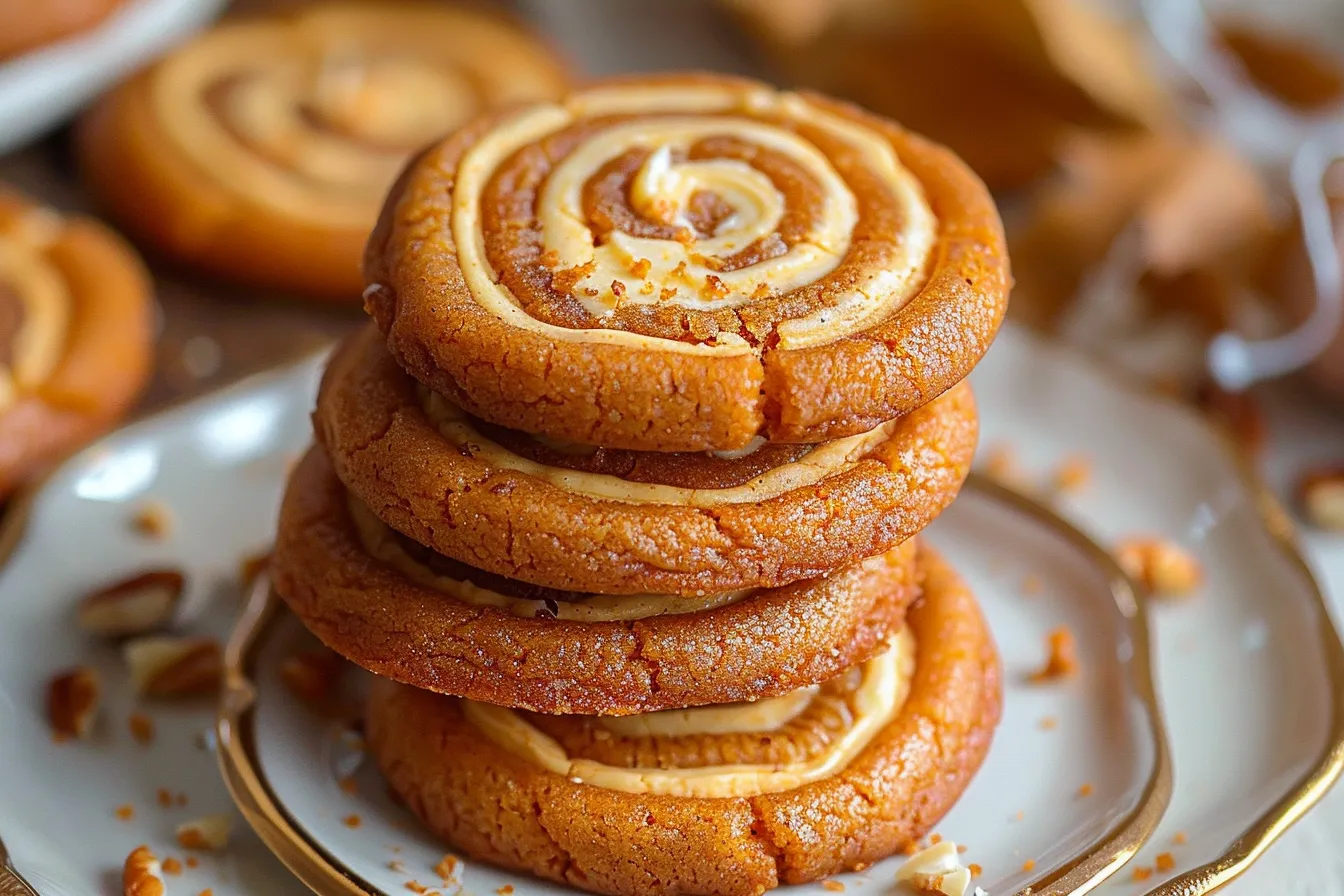 Pumpkin Butter Cheesecake Cookies upscaled 68f2cdbb3e915