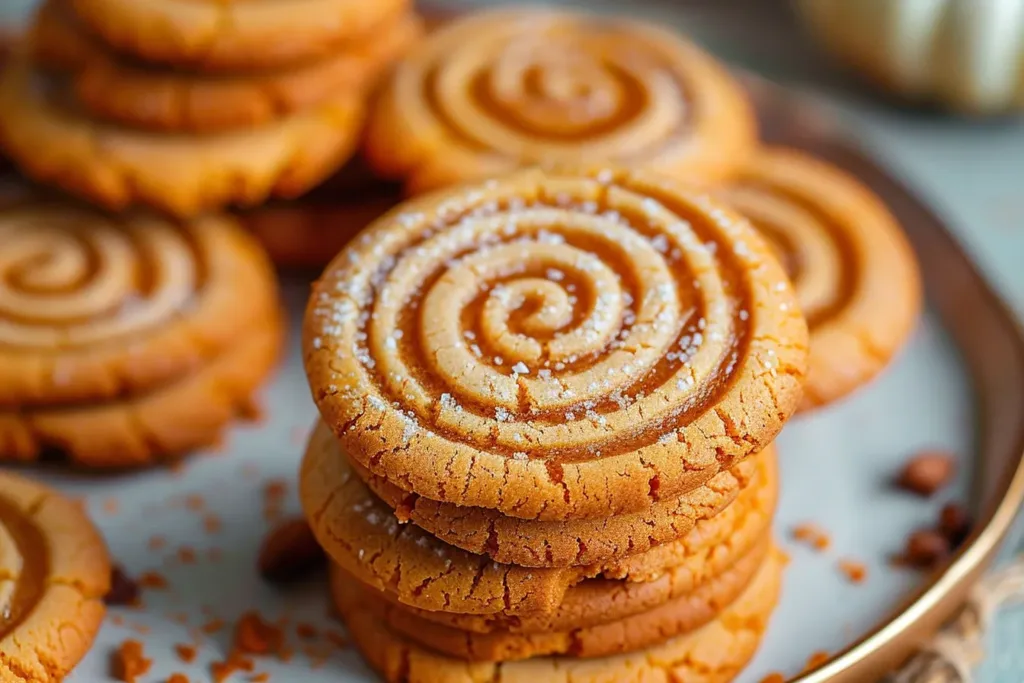 Pumpkin Butter Cheesecake Cookies