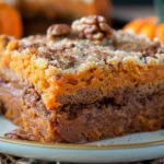 Pumpkin Dump Cake with Spice Cake Mix