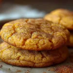 Pumpkin Snickerdoodle Cookies
