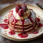 Red Velvet Pancakes