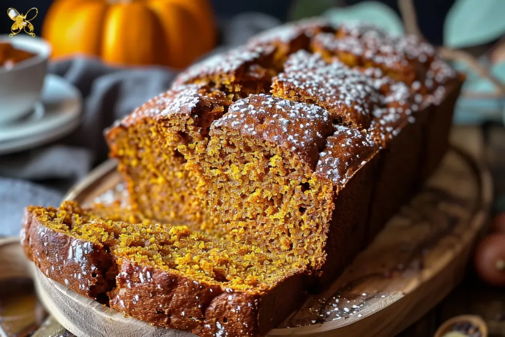 SPICED MOIST PUMPKIN BREAD