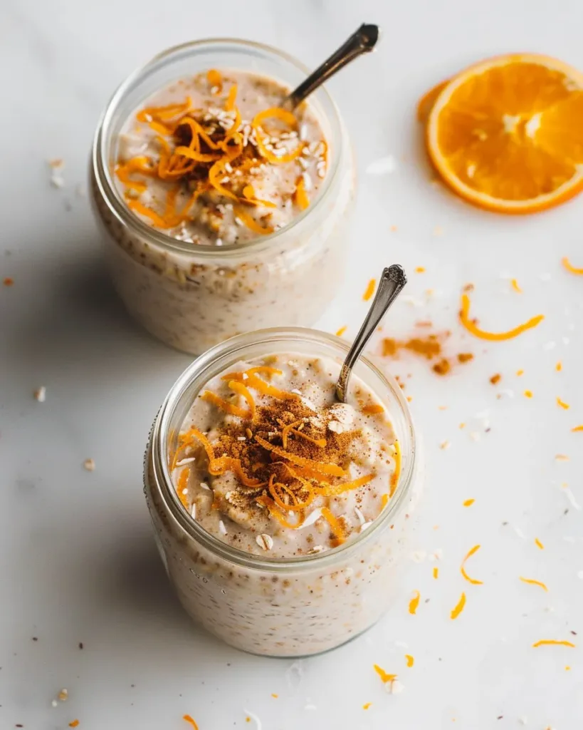 Spiced Orange Clove Overnight Oats
