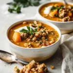 Turkey Pumpkin White Bean Chili