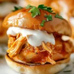 BUFFALO CHICKEN SLIDERS