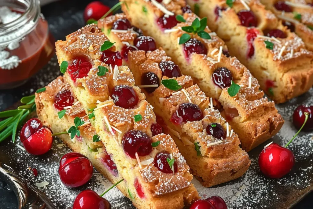 Candied Cherry Biscotti