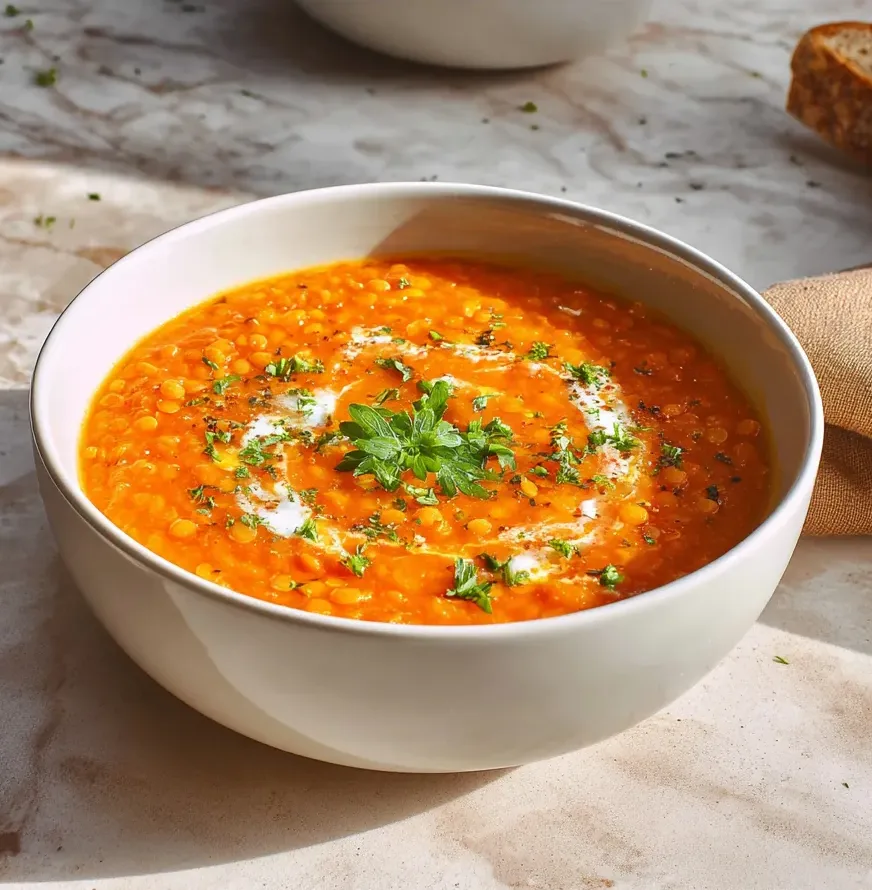 Carrot and Red Lentil Soup 6 Carrot and Red Lentil Soup