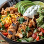 CHICKEN BURRITO BOWL