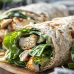 CHICKEN CAESAR WRAPS