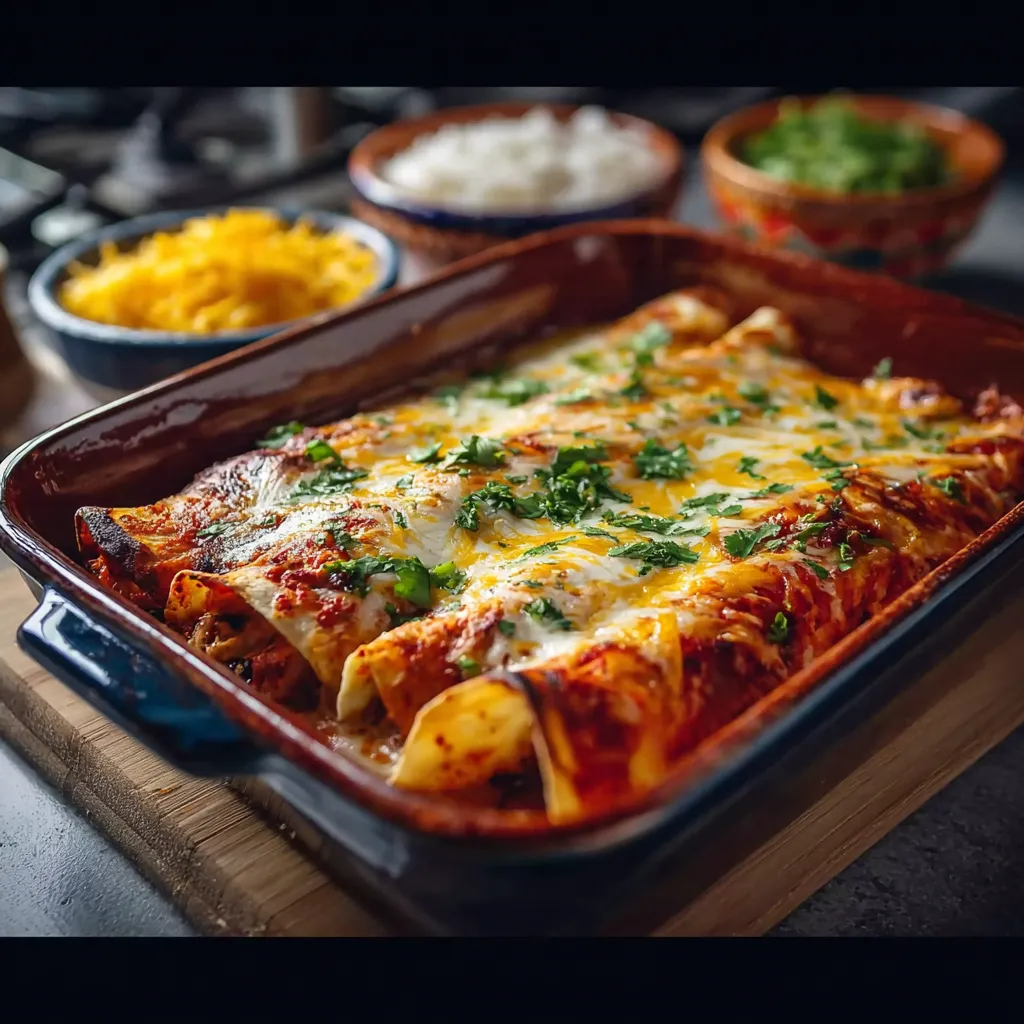 Chicken Enchiladas
