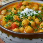 Chickpea Coconut Curry Soup