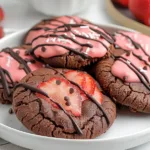 CHOCOLATE COVERED STRAWBERRY COOKIES