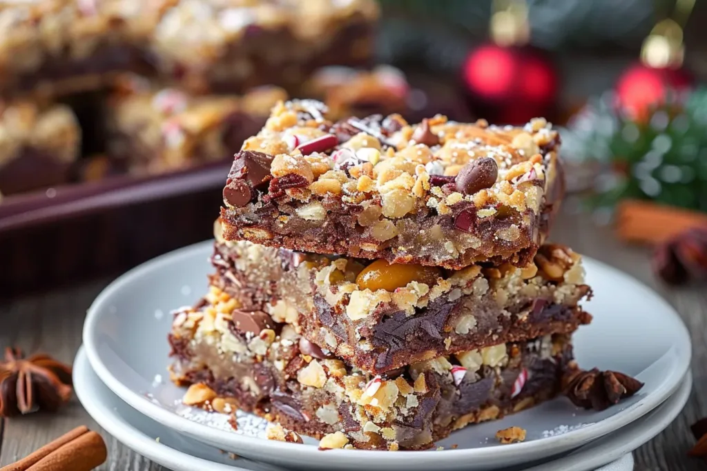 Christmas Magic Cookie Bars