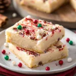 Christmas Sugar Cookie Bars
