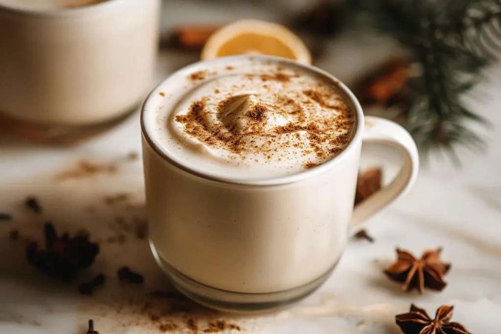 Classic Spiced Eggnog with a Twist