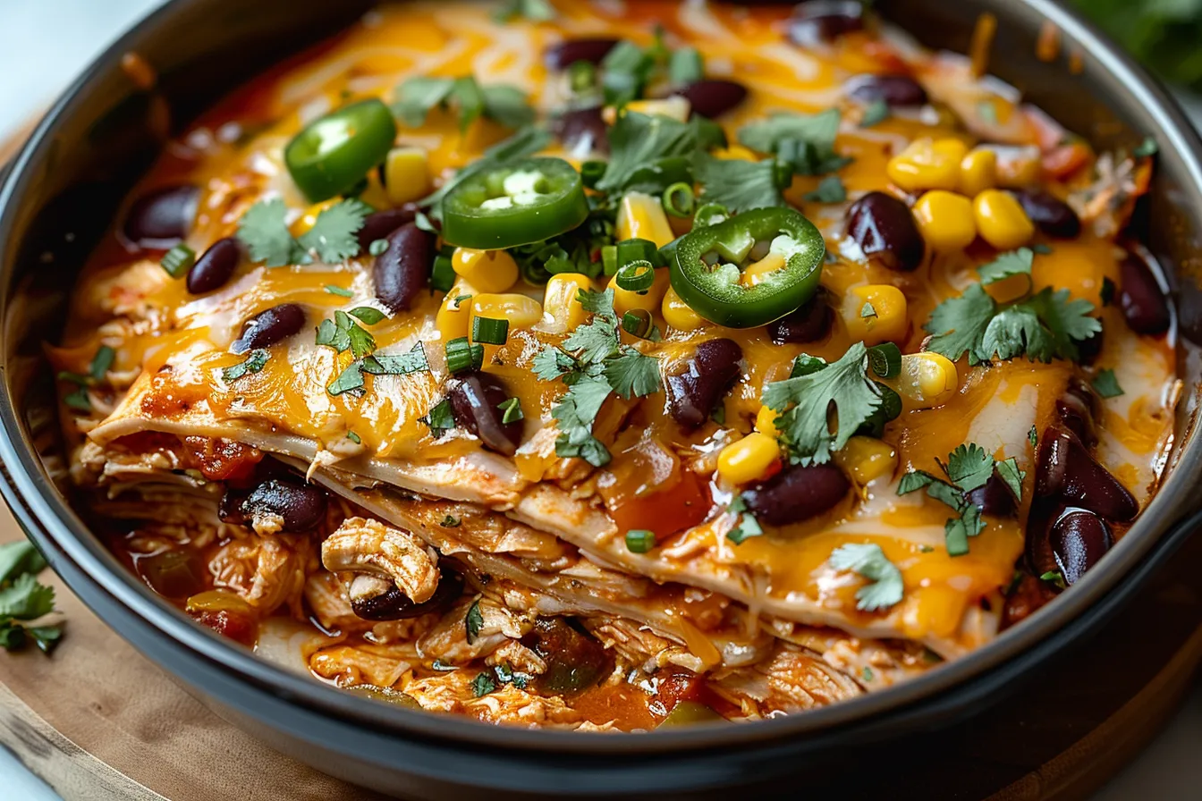 174 crockpot chicken enchilada casserole 4 6918987b23634 1