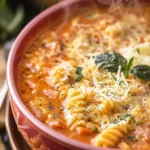 CROCKPOT CHICKEN PARMESAN SOUP
