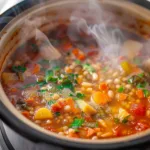 CROCKPOT MINESTRONE SOUP