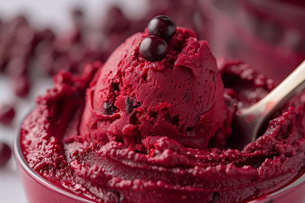 Edible Red Velvet Cookie Dough