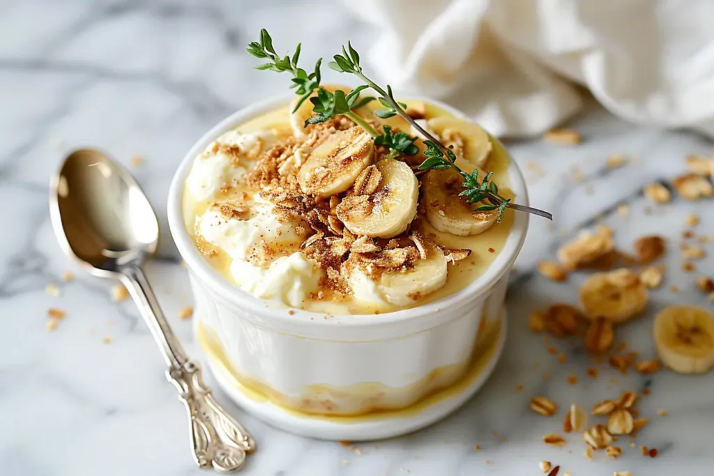 Eggnog Banana Pudding