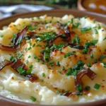 French Onion Mashed Potatoes